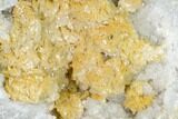 Keokuk Quartz Geode with Dolomite Crystals - Illinois #144718-3